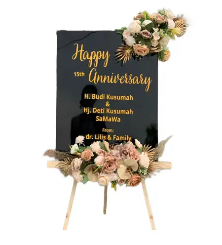 Papan Bunga Akrilik Nglurup